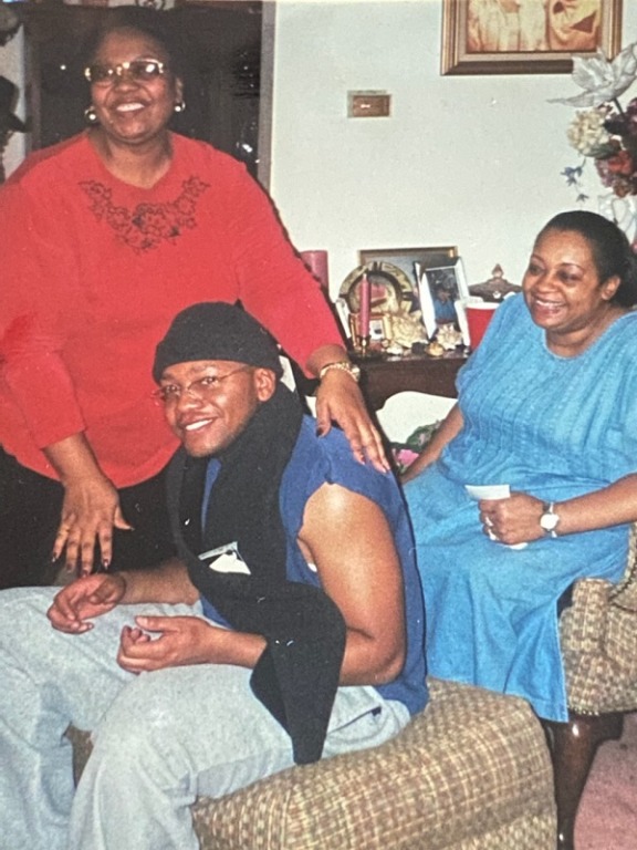 Delores with her Mother and Son